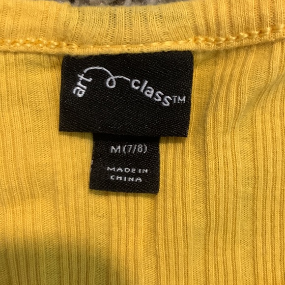 Yellow art class dress - Picture 3 of 3